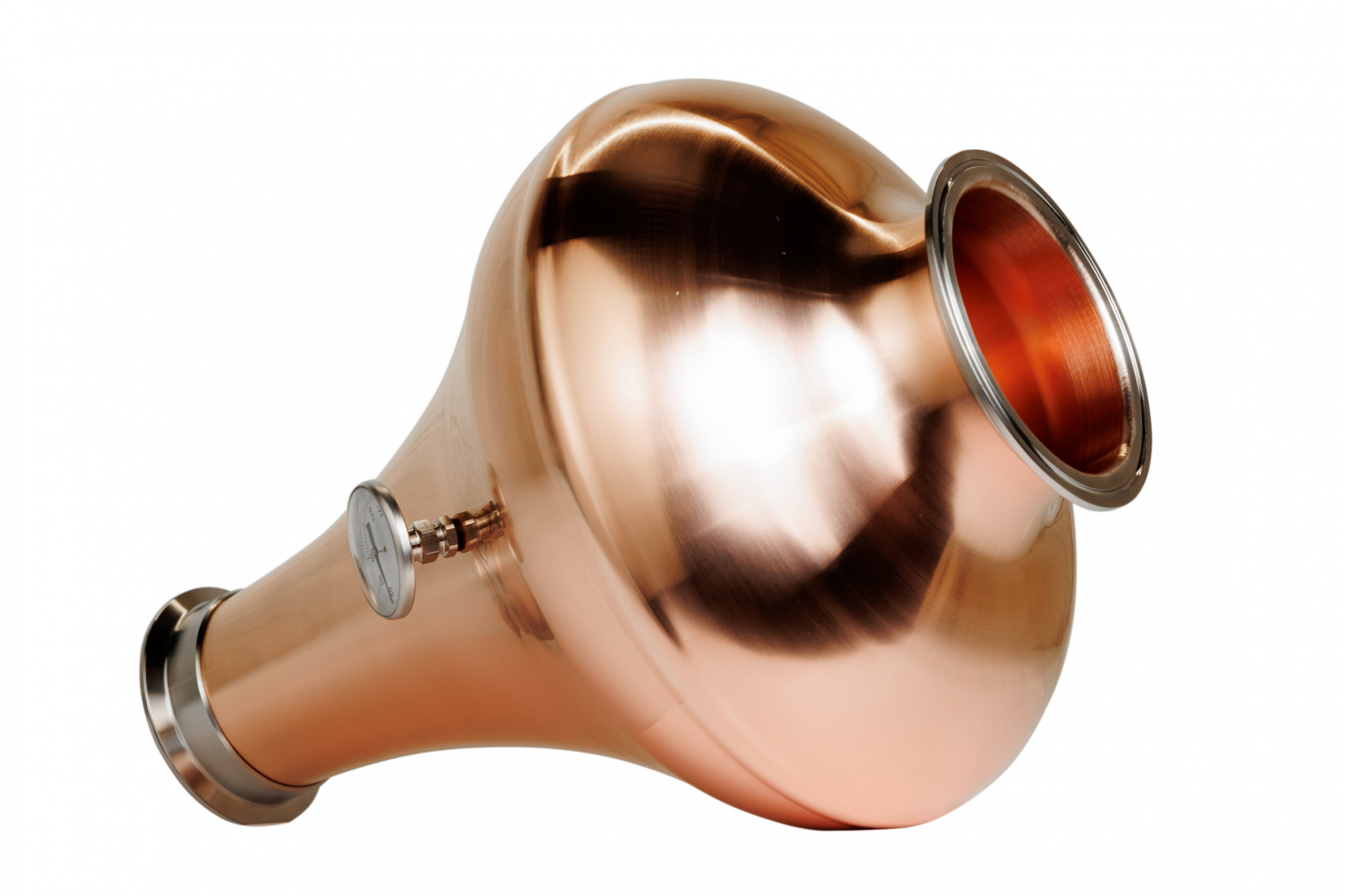 Медный шлем 6 л Max Cuprum кламп 4"-3"
