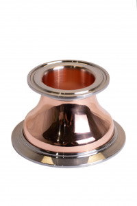 Медный переход марки Max Cuprum кламп 1,5"-3"